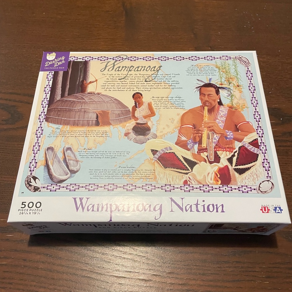 Wampanoag Nation 500-Piece Puzzle